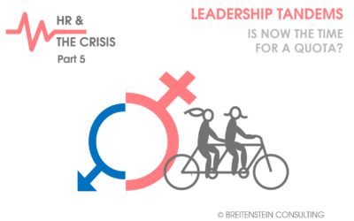 LEADERSHIP TANDEMS – Is now the time for a quota?